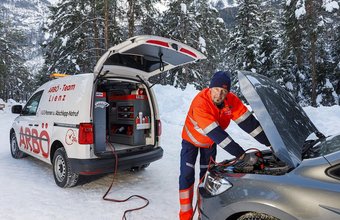 ARBÖ Pannendienst im Wintereinsatz