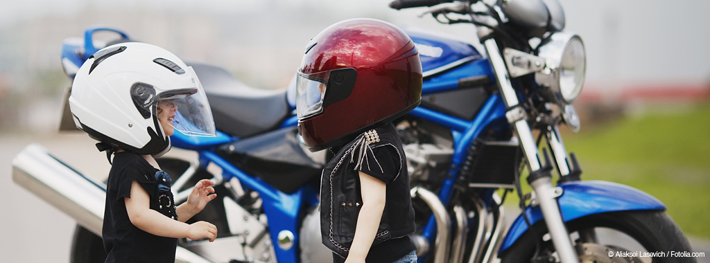 Motorradfahren mit Kindern